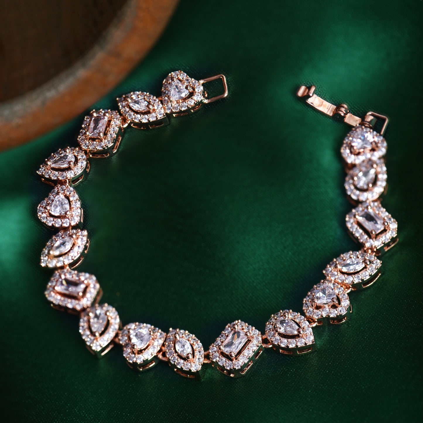 Aanya Multi Solitaire Diamond Bracelet