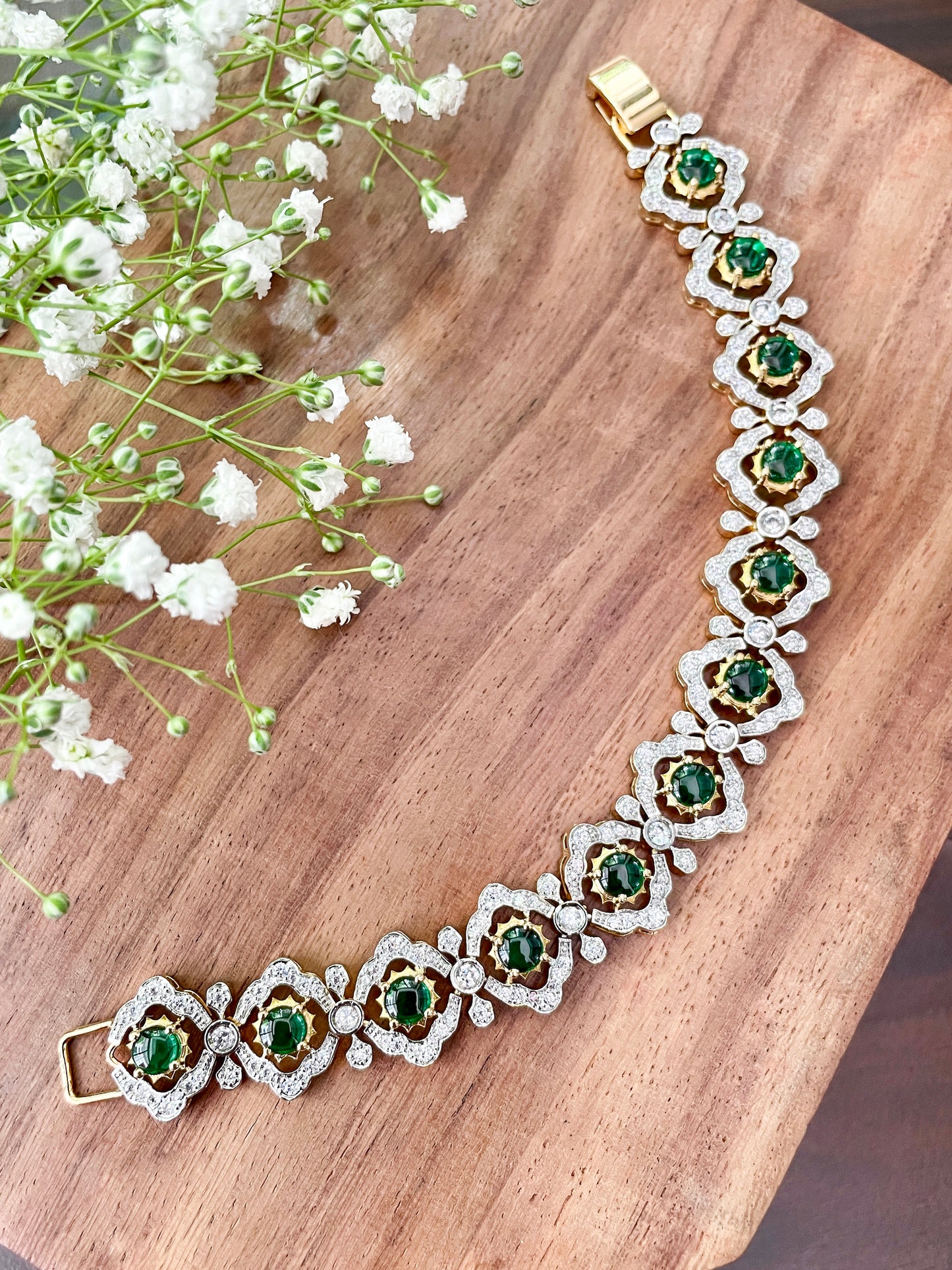 Dahlia Diamond Bracelet