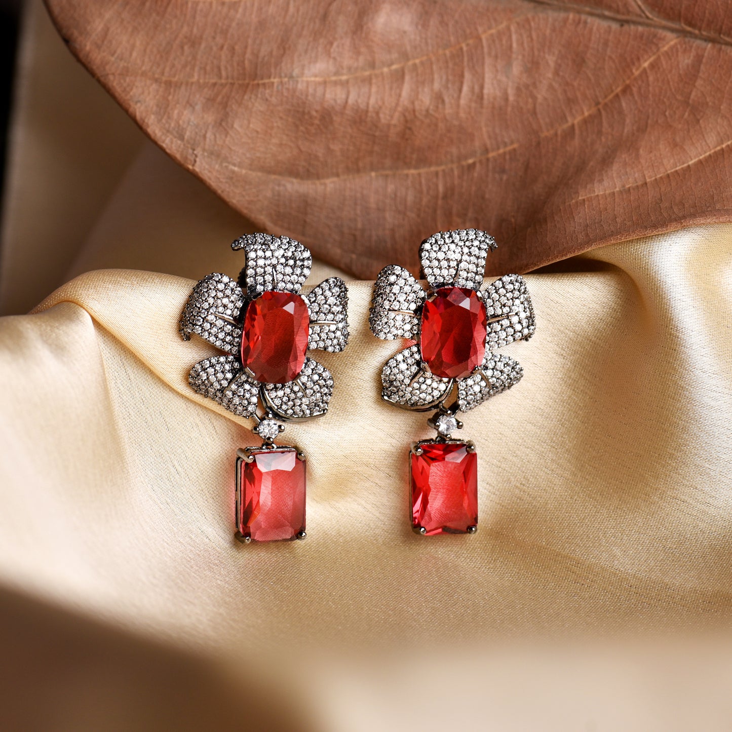 Flora Diamond Designer Earrings