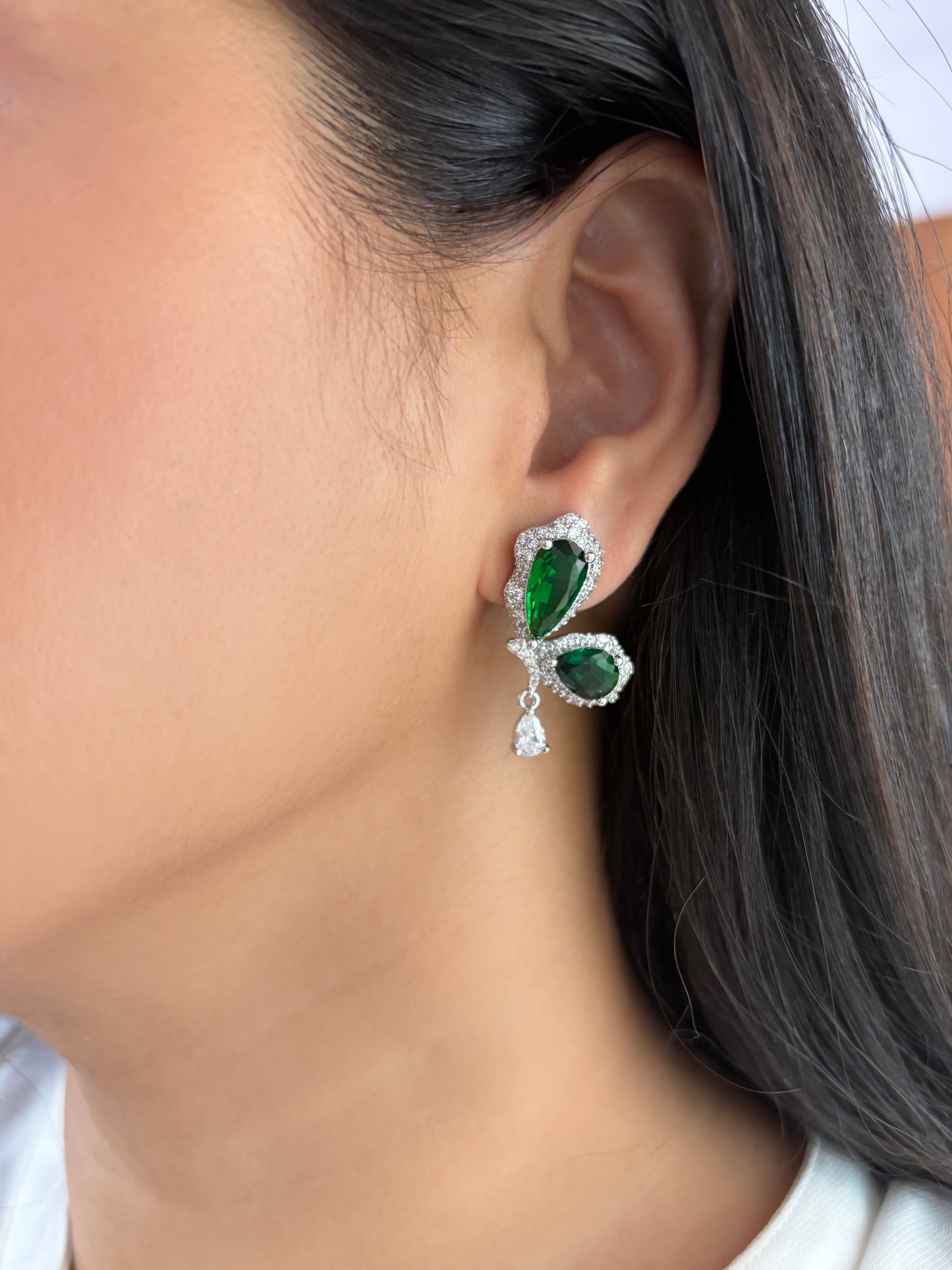 Butterfly Designer Diamond Studs