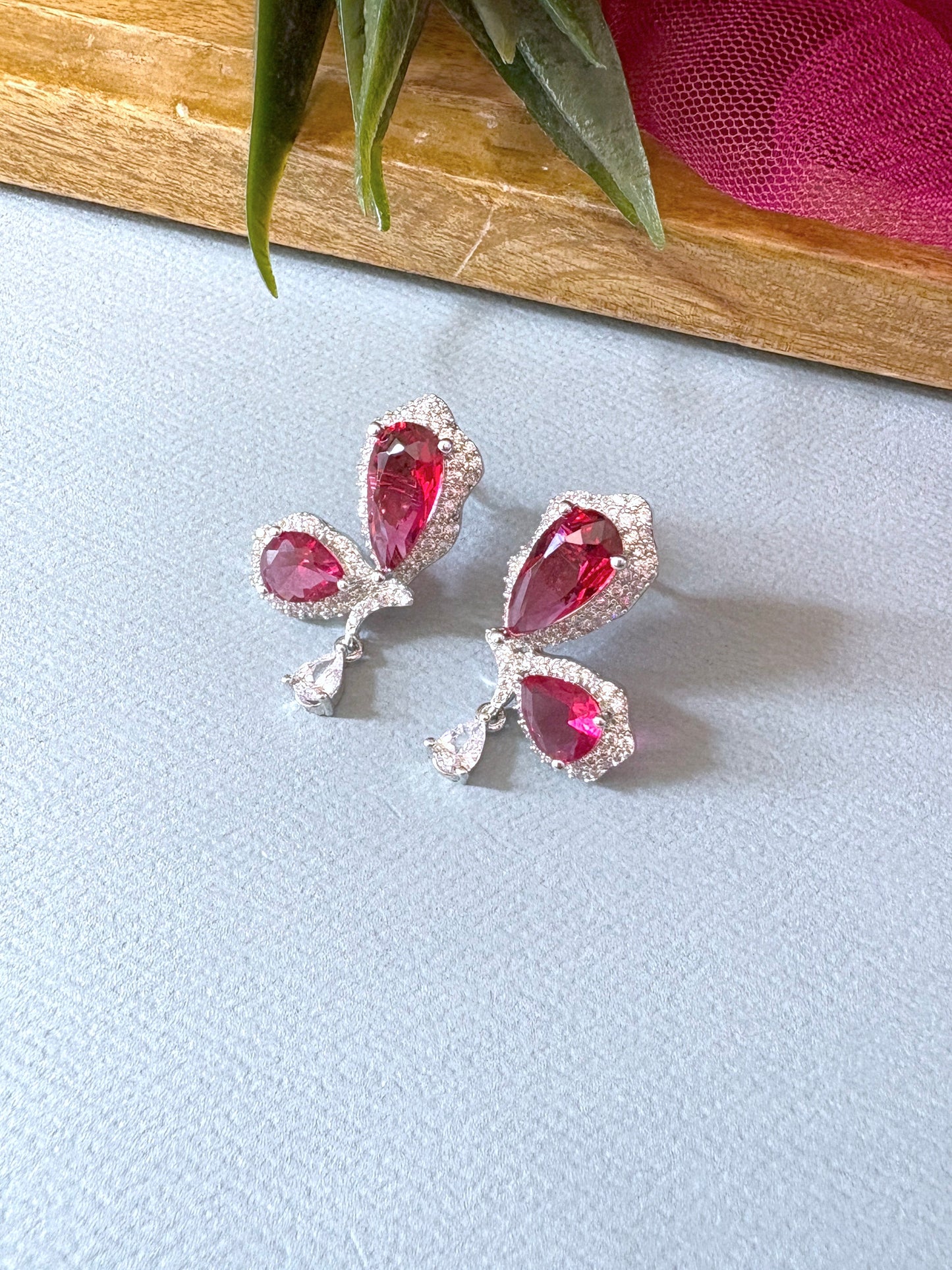 Butterfly Designer Diamond Studs