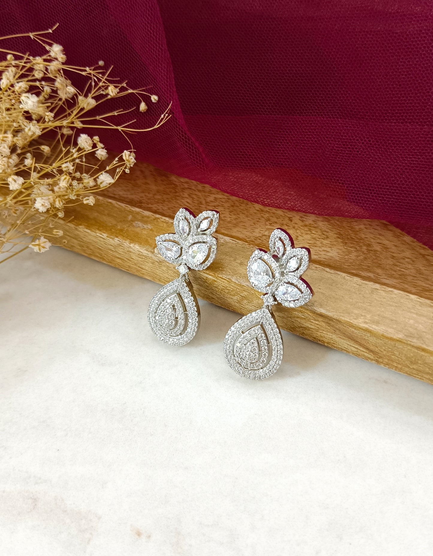Opala Diamond Designer Earrings