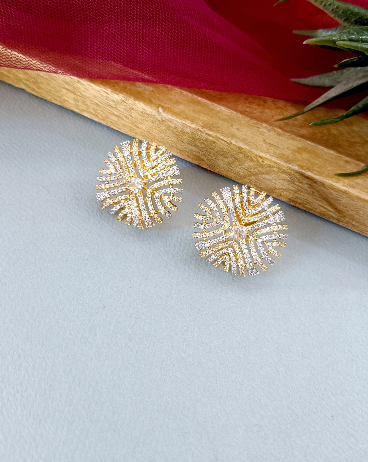 Nesti Diamond Designer Studs