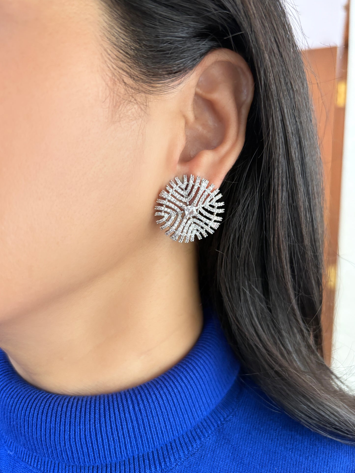 Nesti Diamond Designer Studs