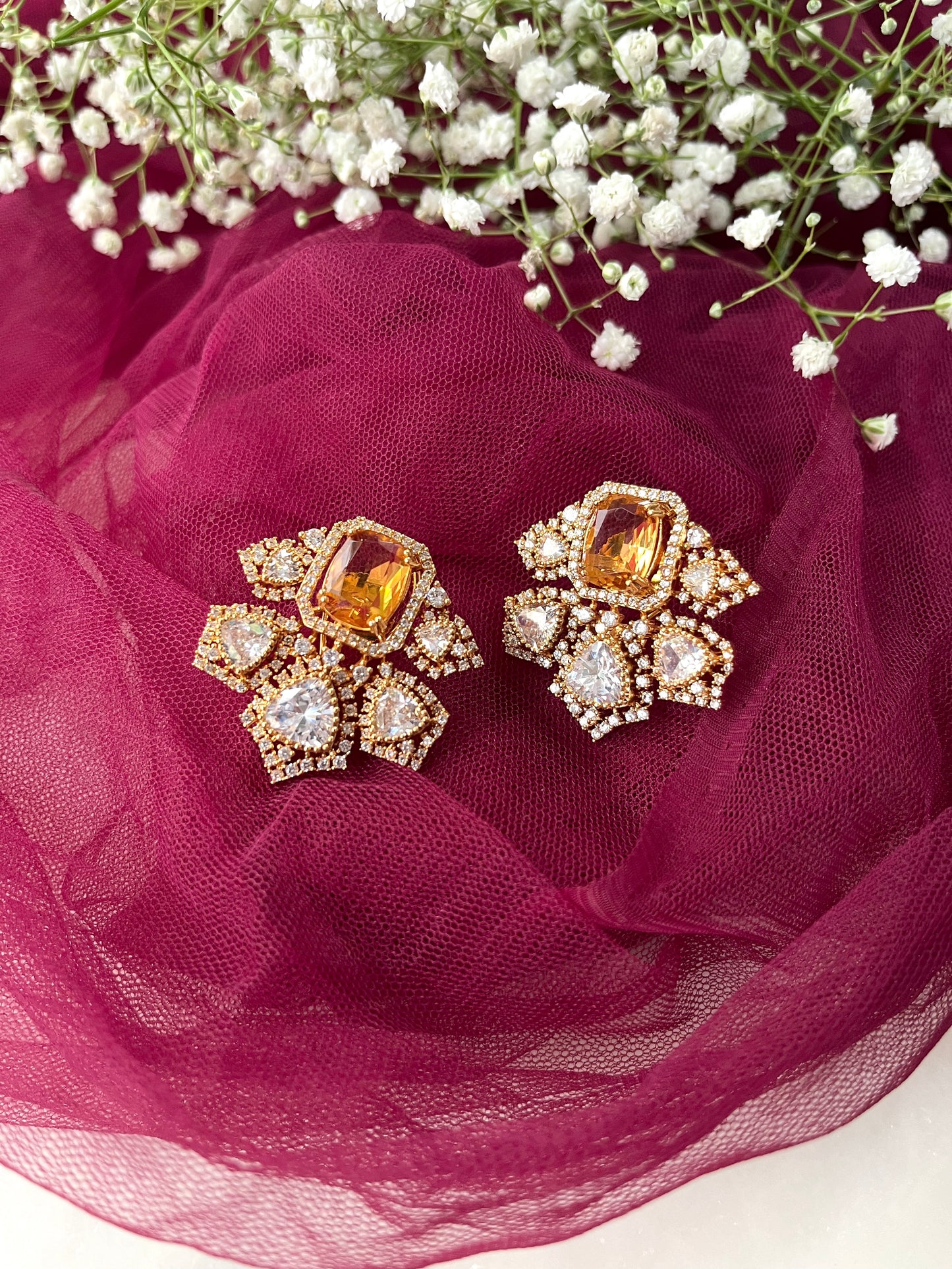 Saanvi Indian Ethnic Designer Earrings