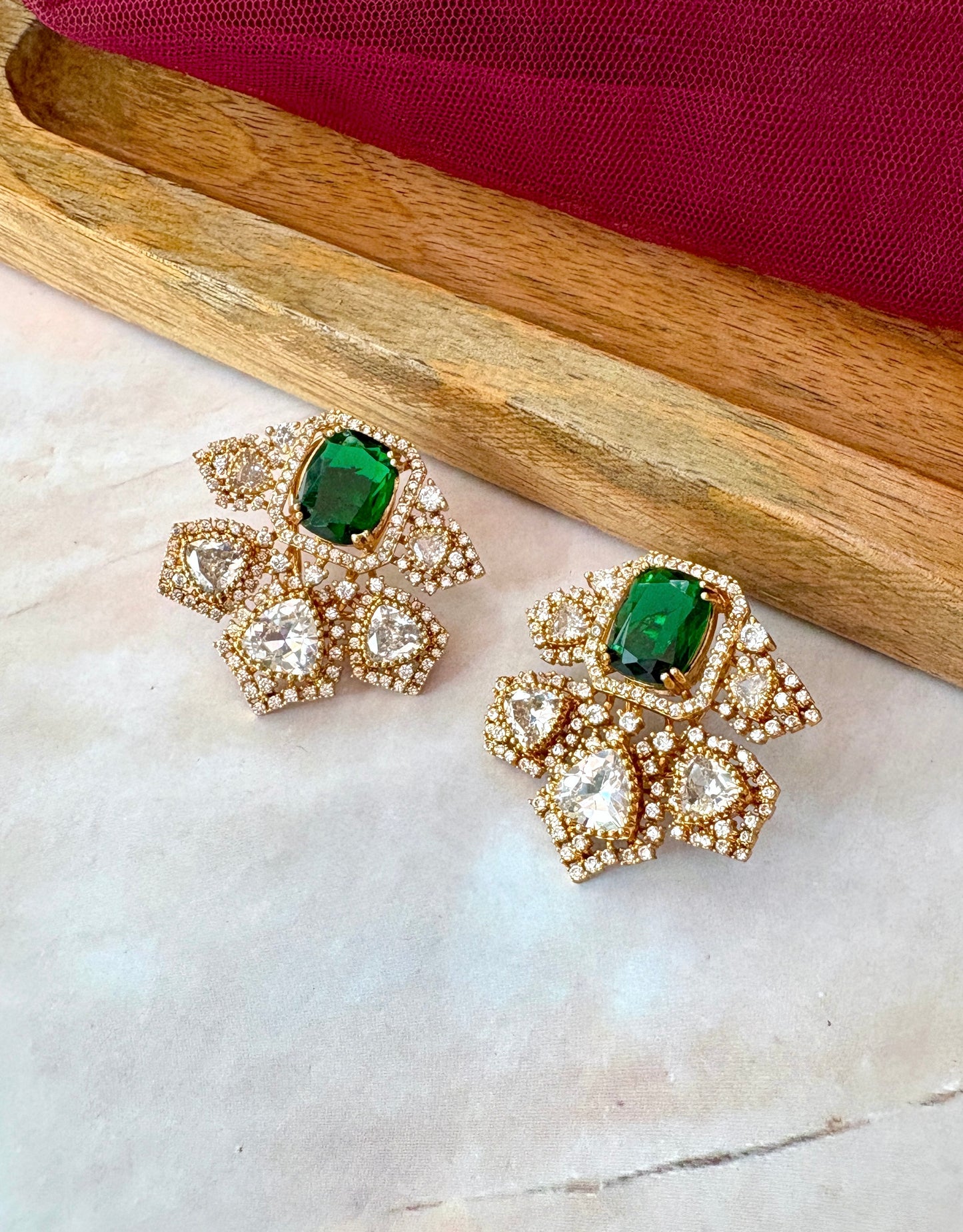 Saanvi Indian Ethnic Designer Earrings