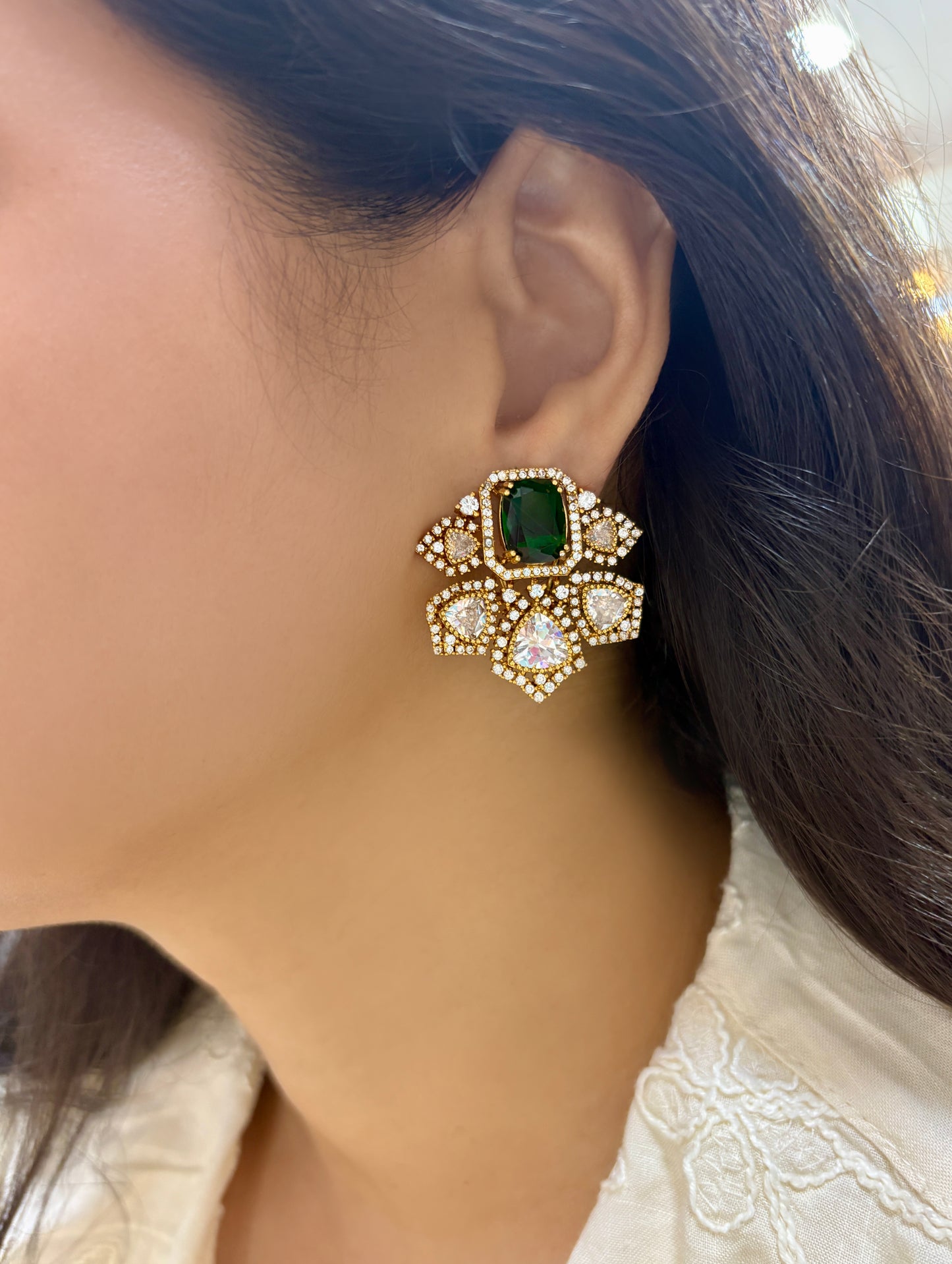 Saanvi Indian Ethnic Designer Earrings