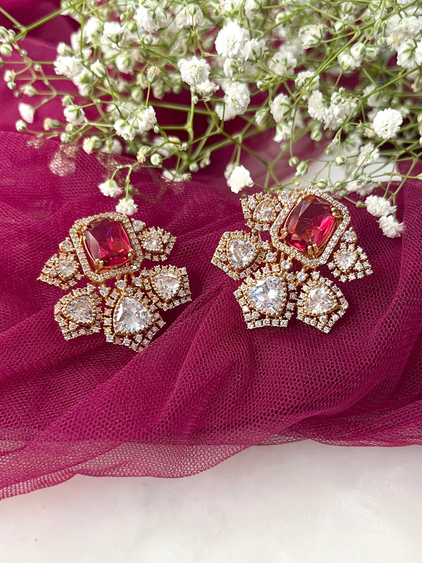 Saanvi Indian Ethnic Designer Earrings