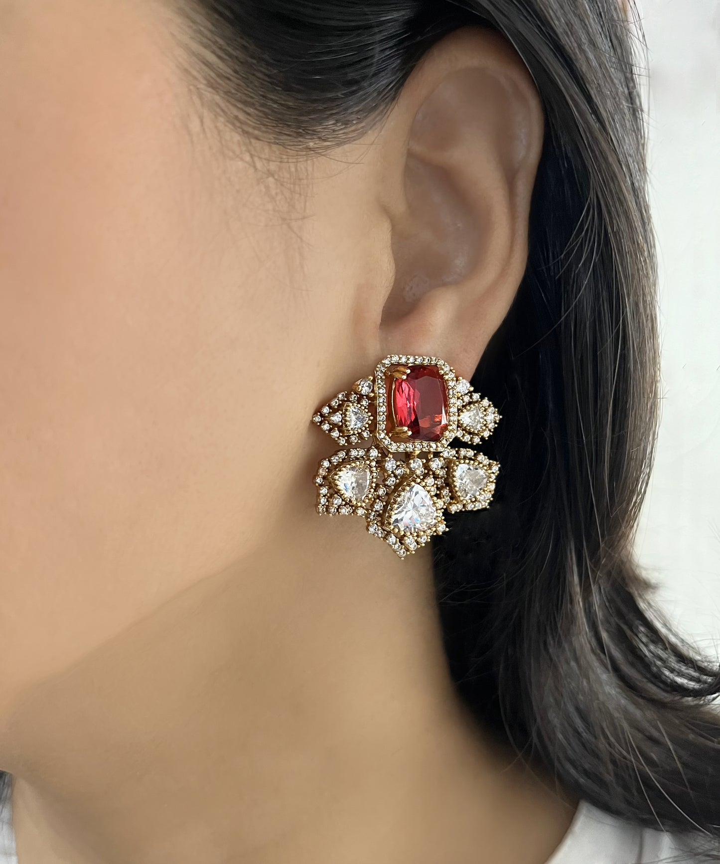 Saanvi Indian Ethnic Designer Earrings
