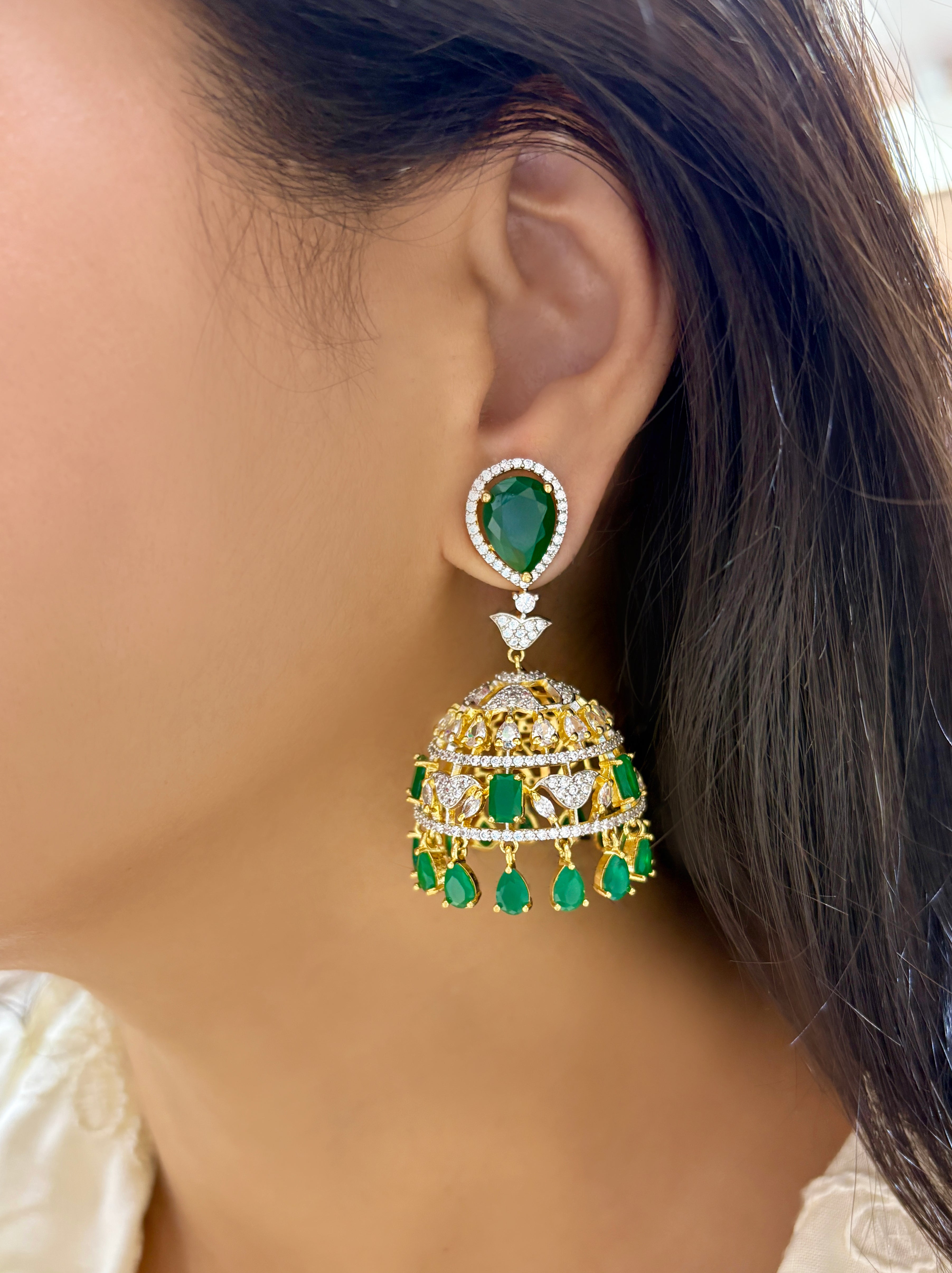 Naira Traditional Jhumka Earrings