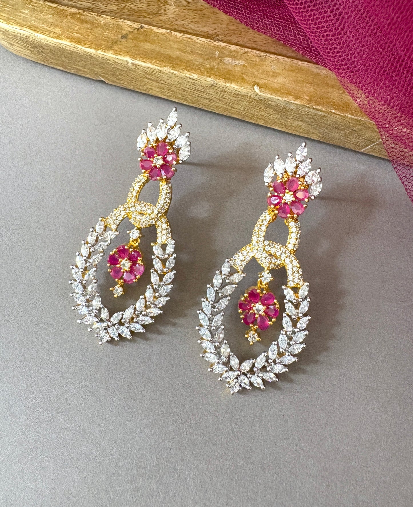 Juni Designer Diamond Earrings