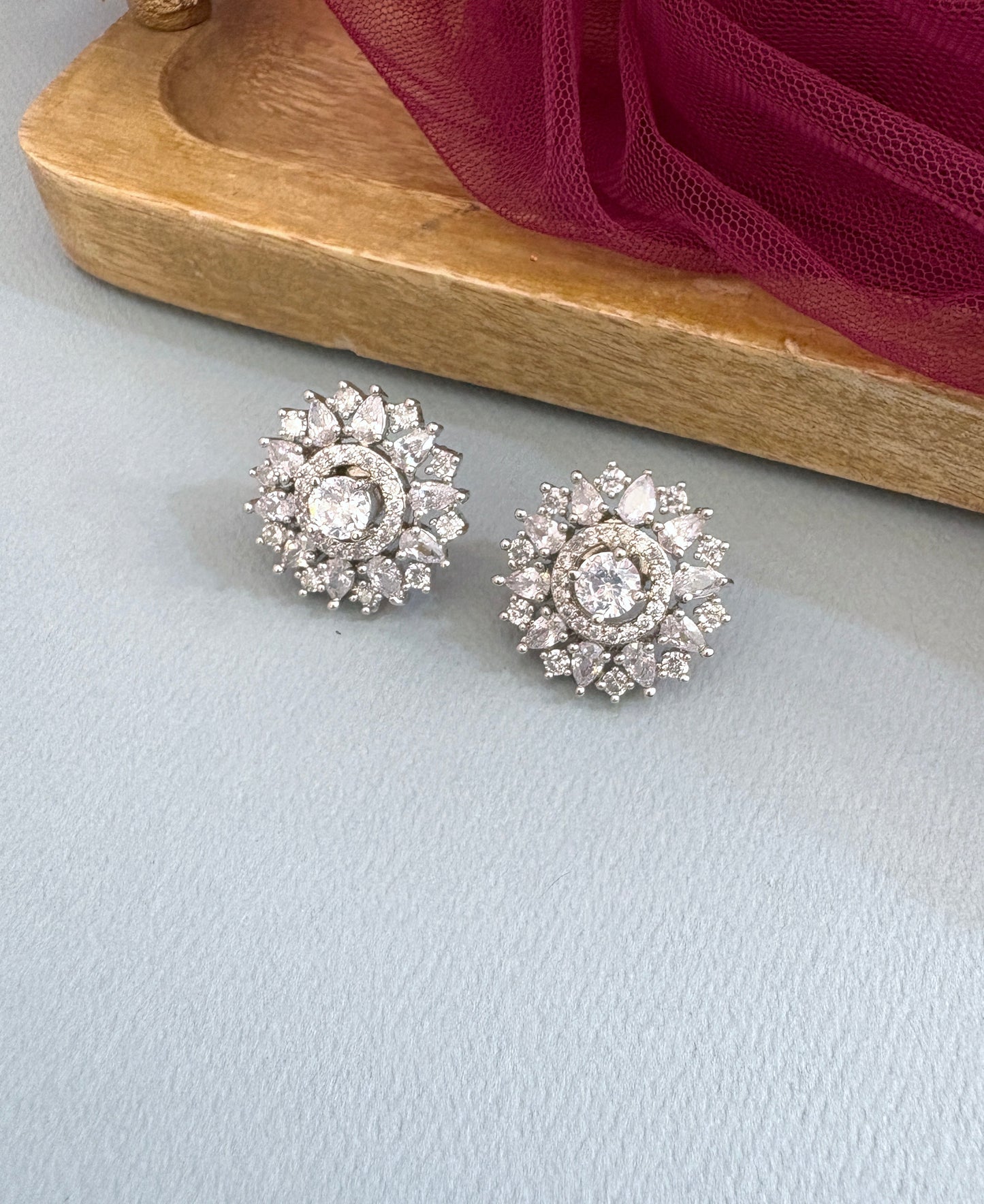 Nia Diamond Studs