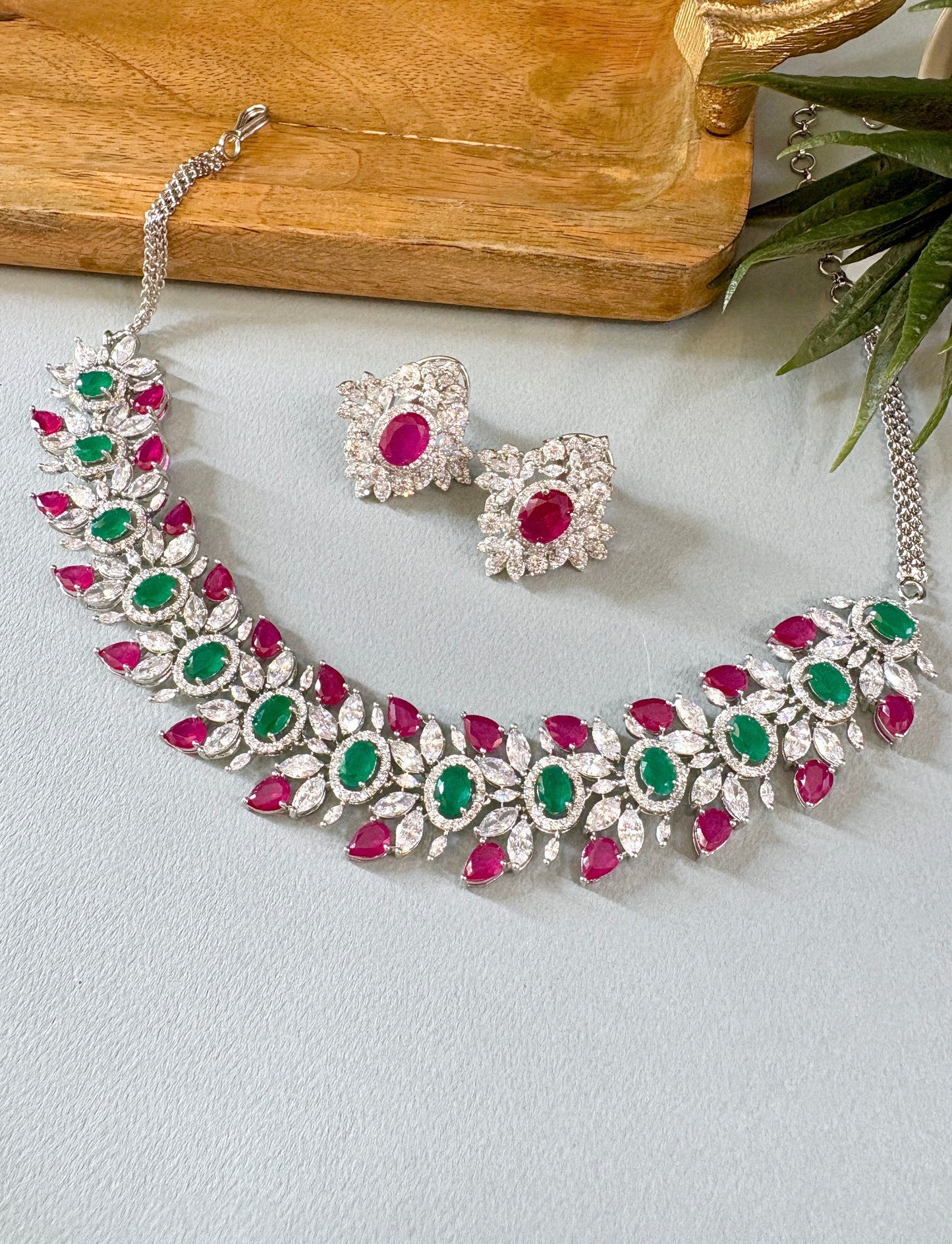 Hazel Dual Color Designer Choker Set