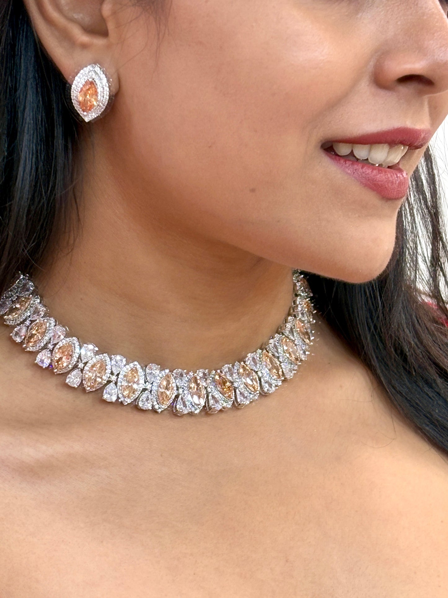 Viva Designer Diamond Necklace Set