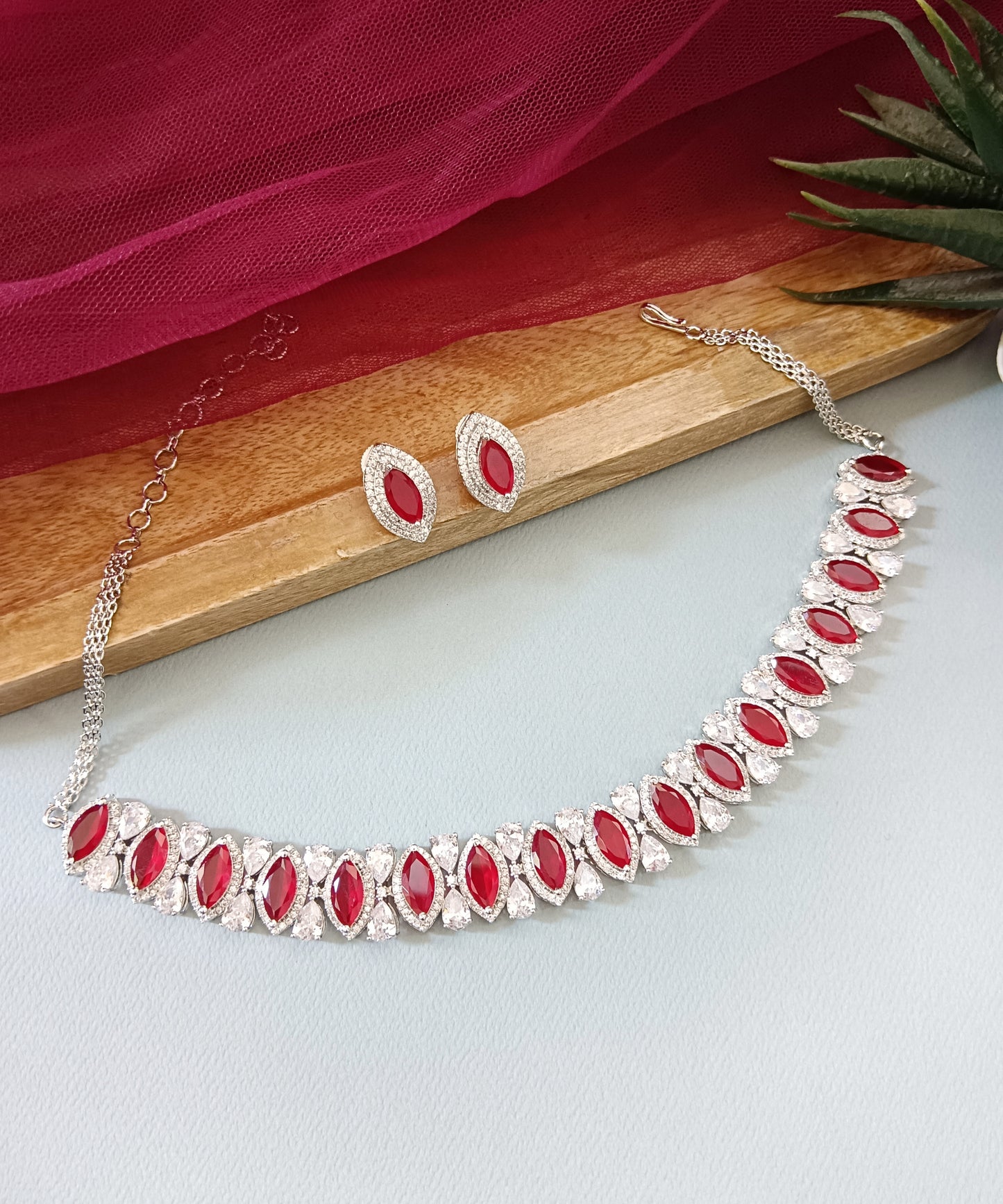 Viva Designer Diamond Necklace Set