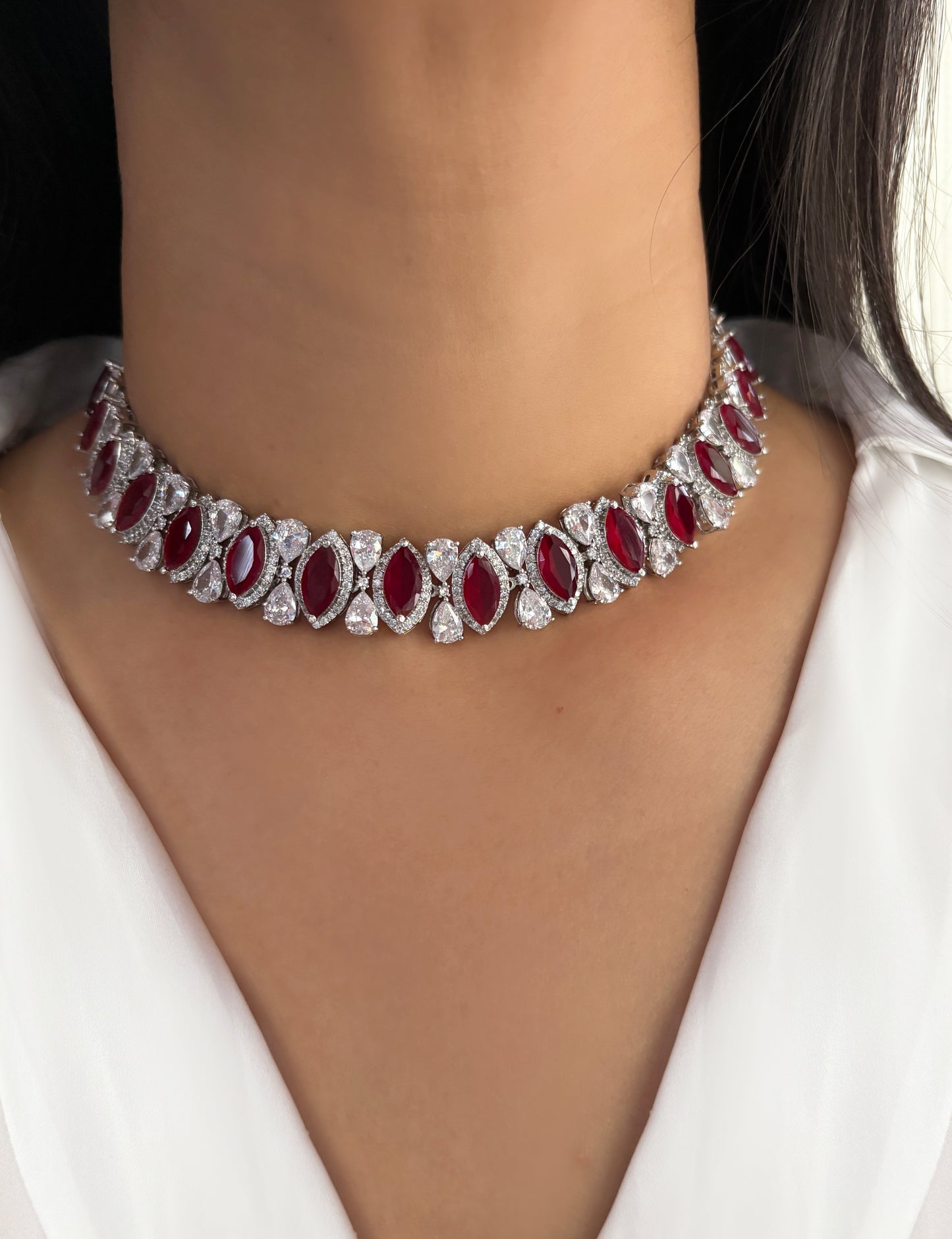 Viva Designer Diamond Necklace Set