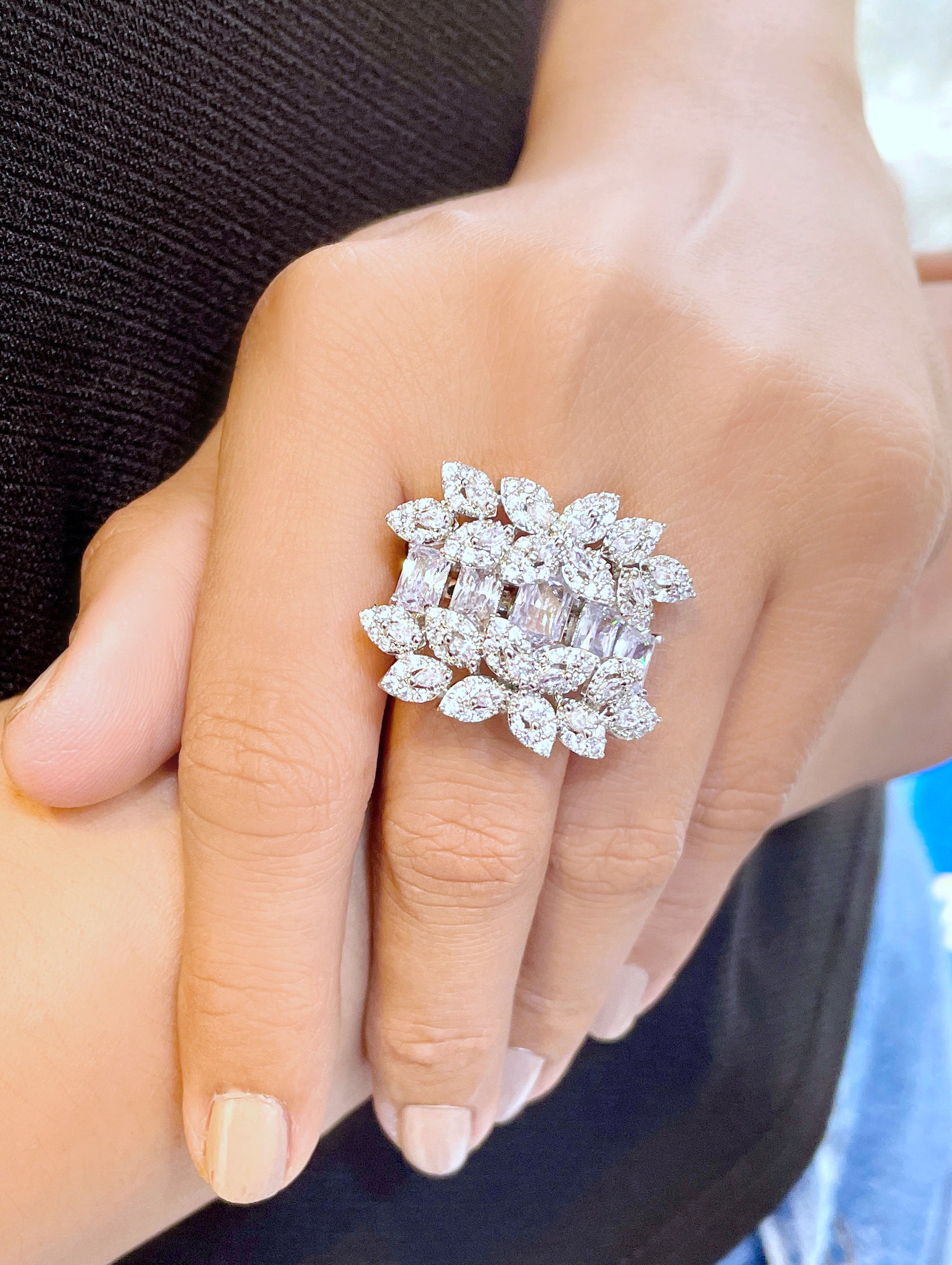 Aloha Statement Diamond Ring