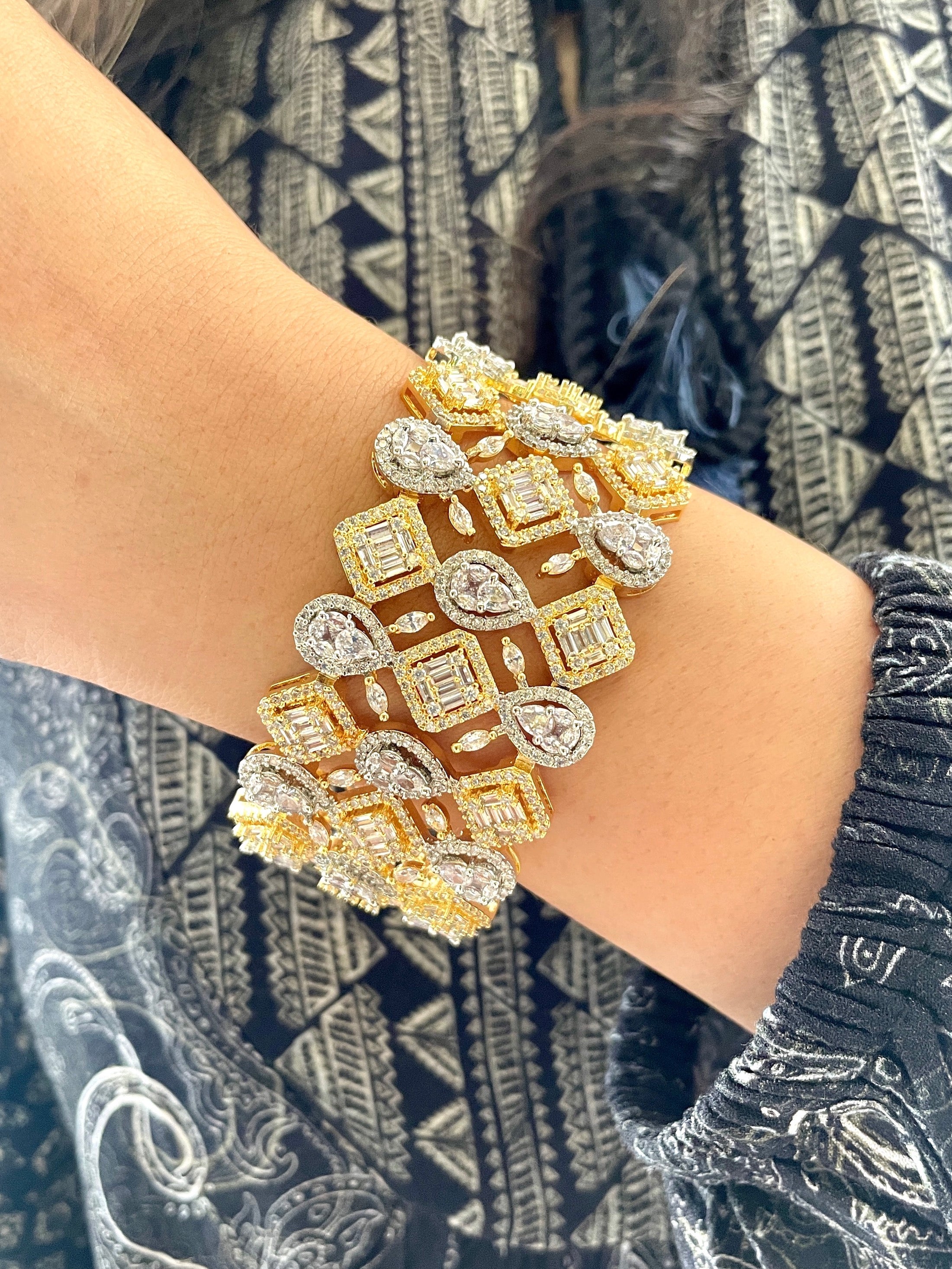 Camilla Statement Diamond Bracelet