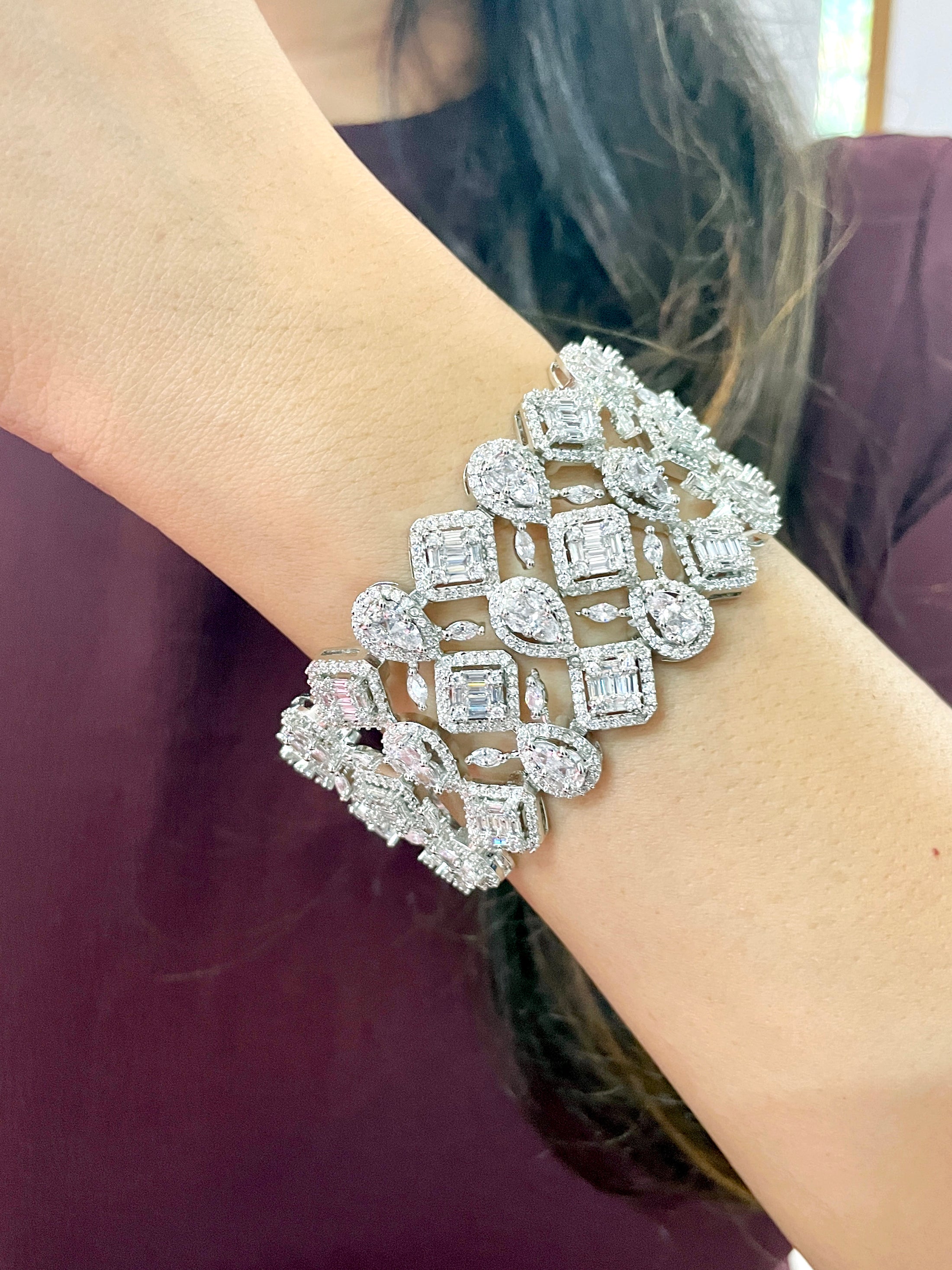 Camilla Statement Diamond Bracelet
