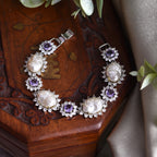 Cathy Baroque Pearl & Diamond Designer Bracelet