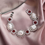 Cathy Baroque Pearl & Diamond Designer Bracelet