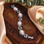 Cathy Baroque Pearl & Diamond Designer Bracelet