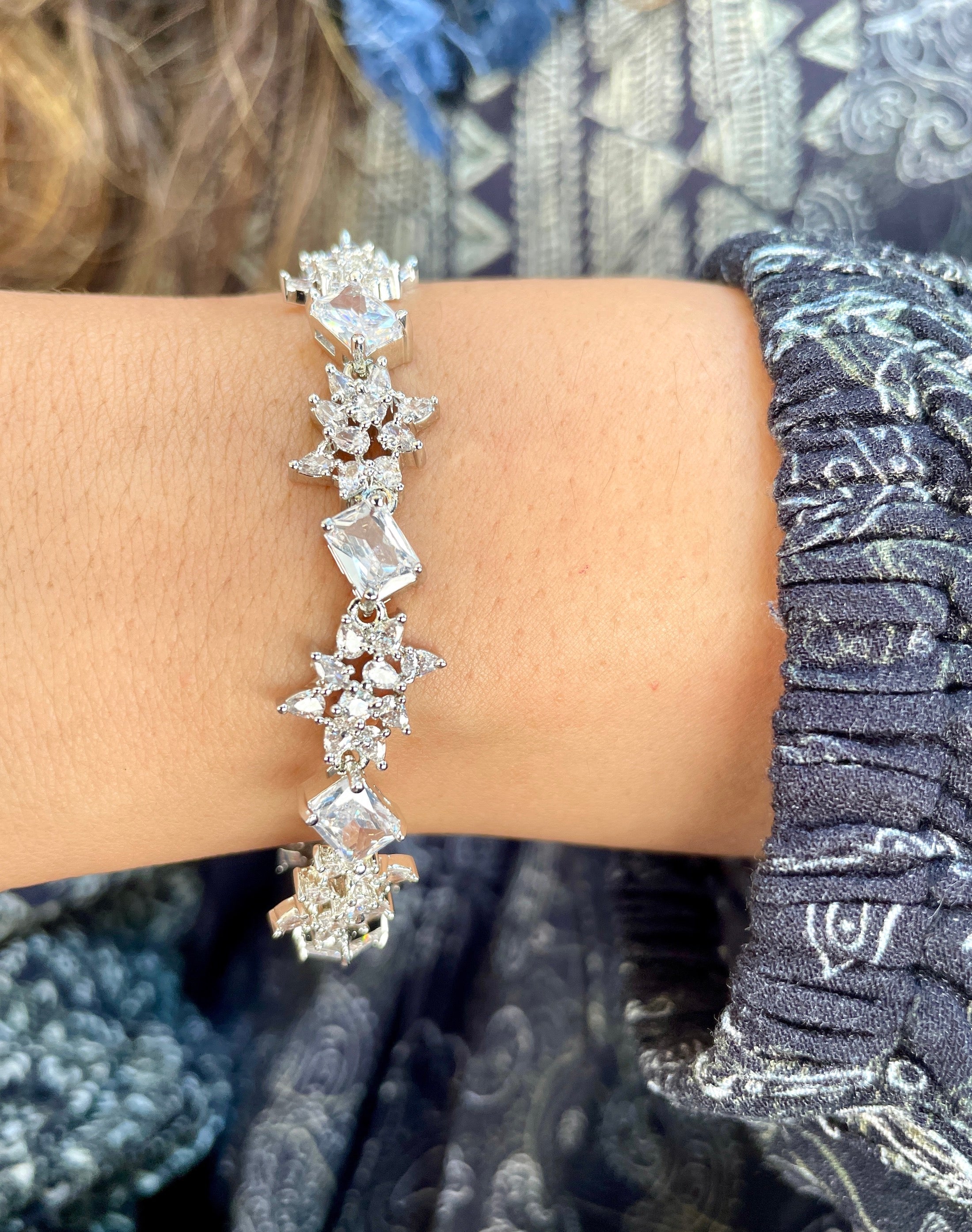 Hope Diamond Designer Bracelet