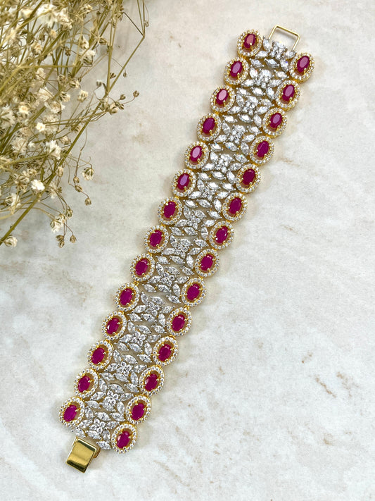 Anika Diamond Statement Bracelet