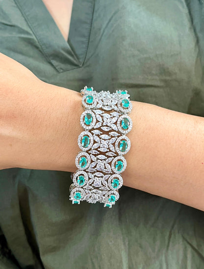 Anika Diamond Statement Bracelet