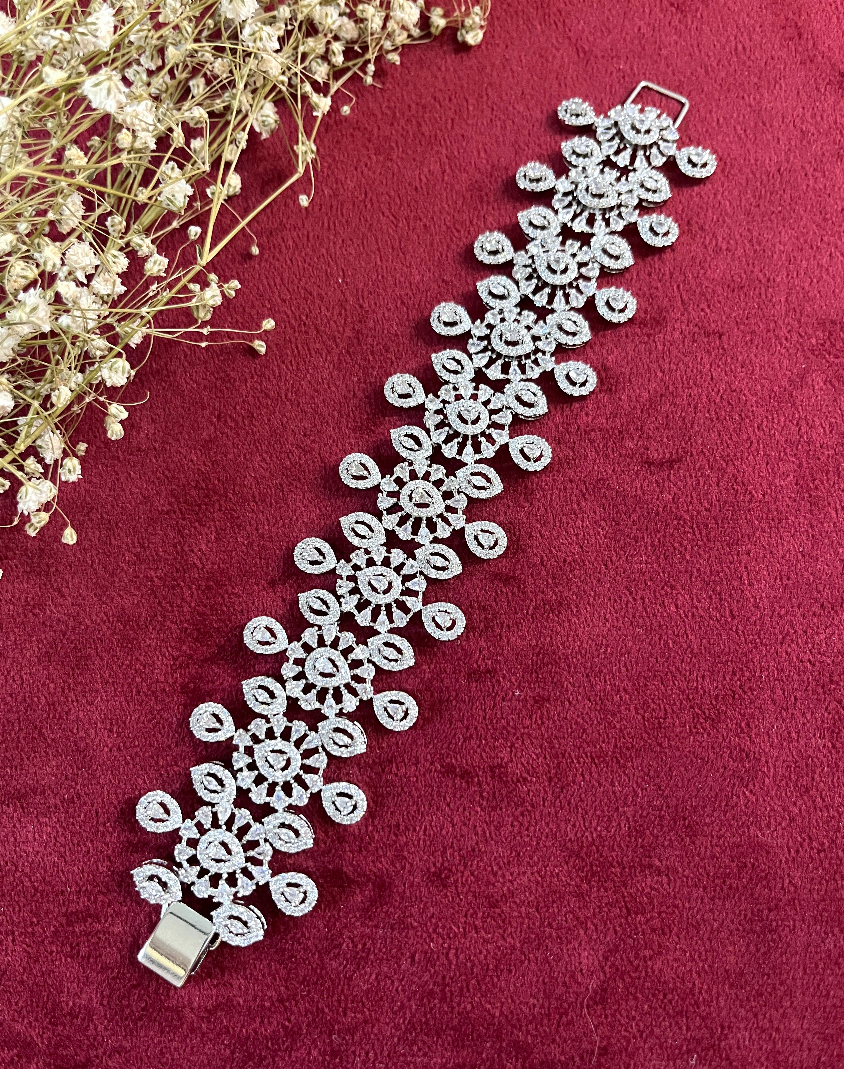 Erika Diamond Statement Bracelet