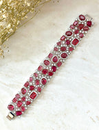 Celeste Gemstone Statement Bracelet