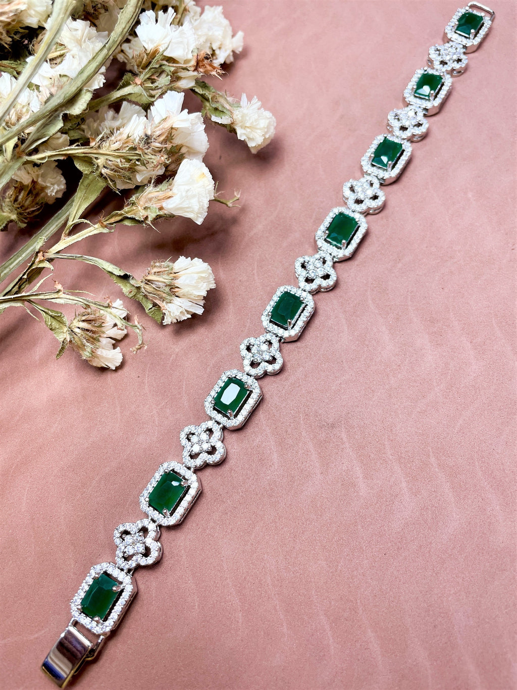 Clover Octa Diamond Bracelet