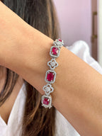 Clover Octa Diamond Bracelet