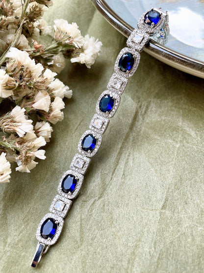 Arva Diamond & Color Stone Bracelet