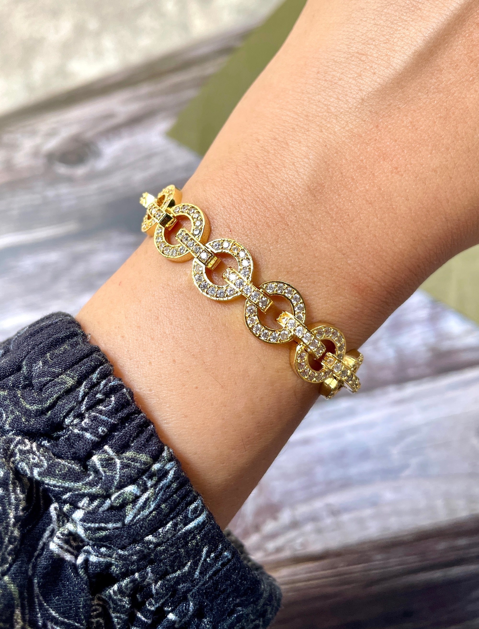 Interlinks Diamond Bracelet