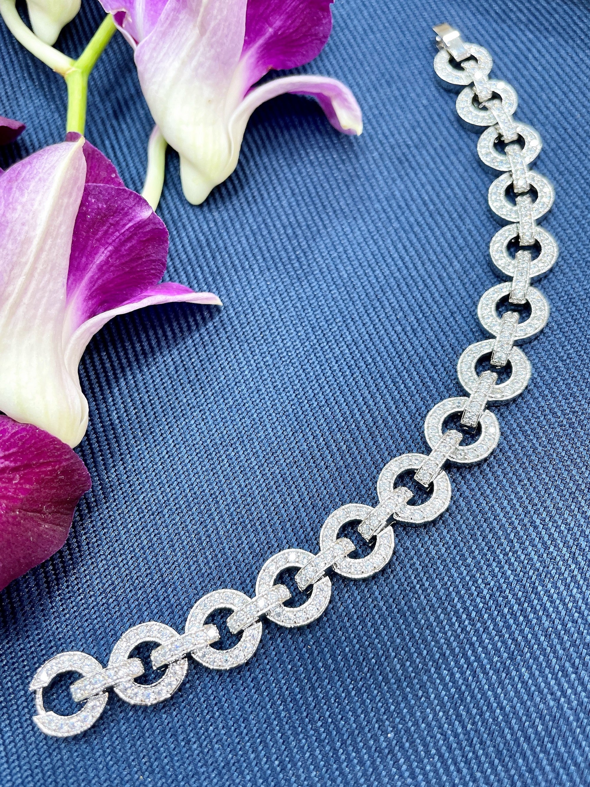 Interlinks Diamond Bracelet