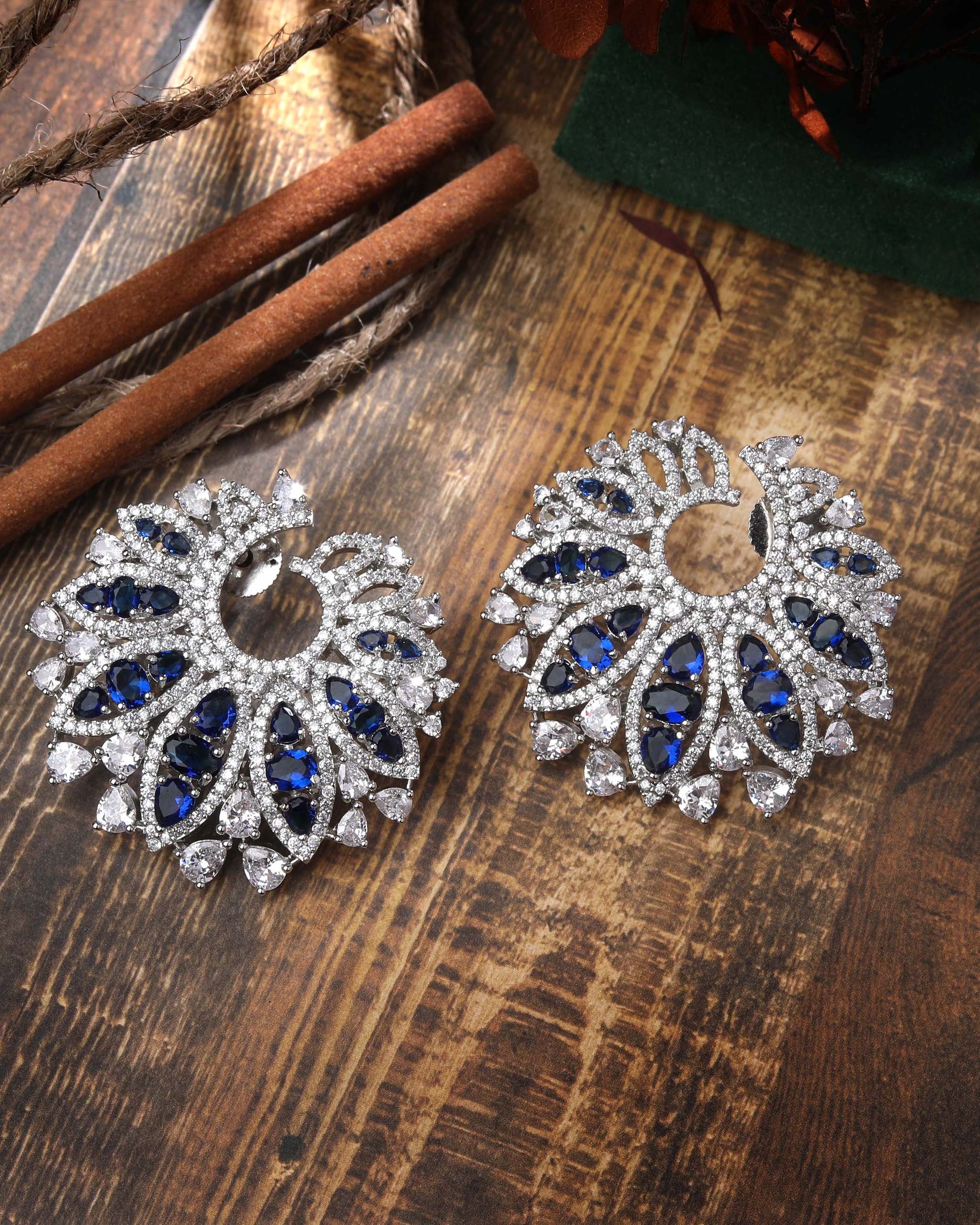 Juliet Diamond Statement Studs