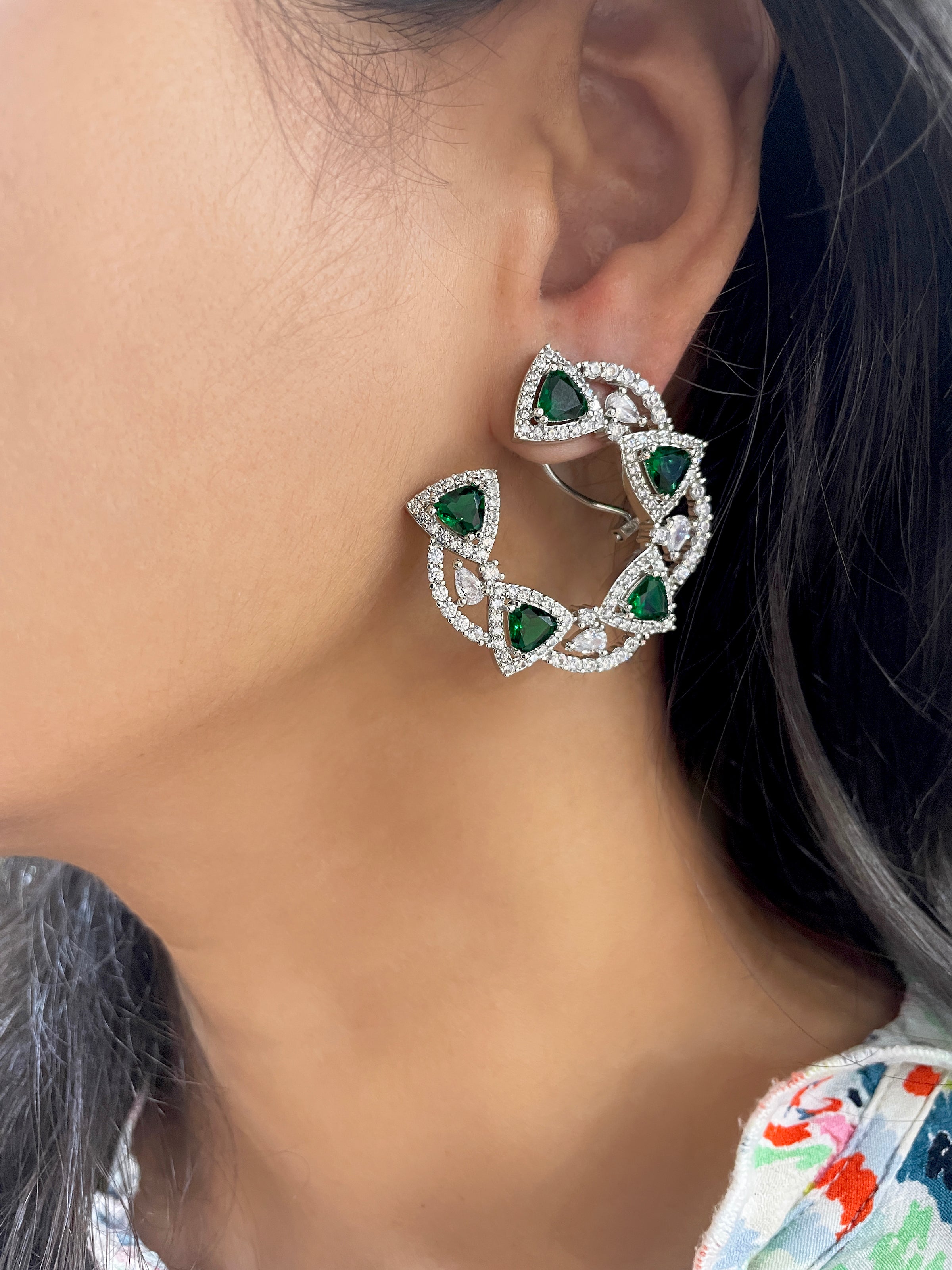 Harper Diamond Designer Studs