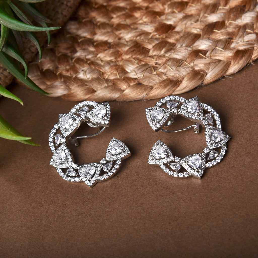 Harper Diamond Designer Studs
