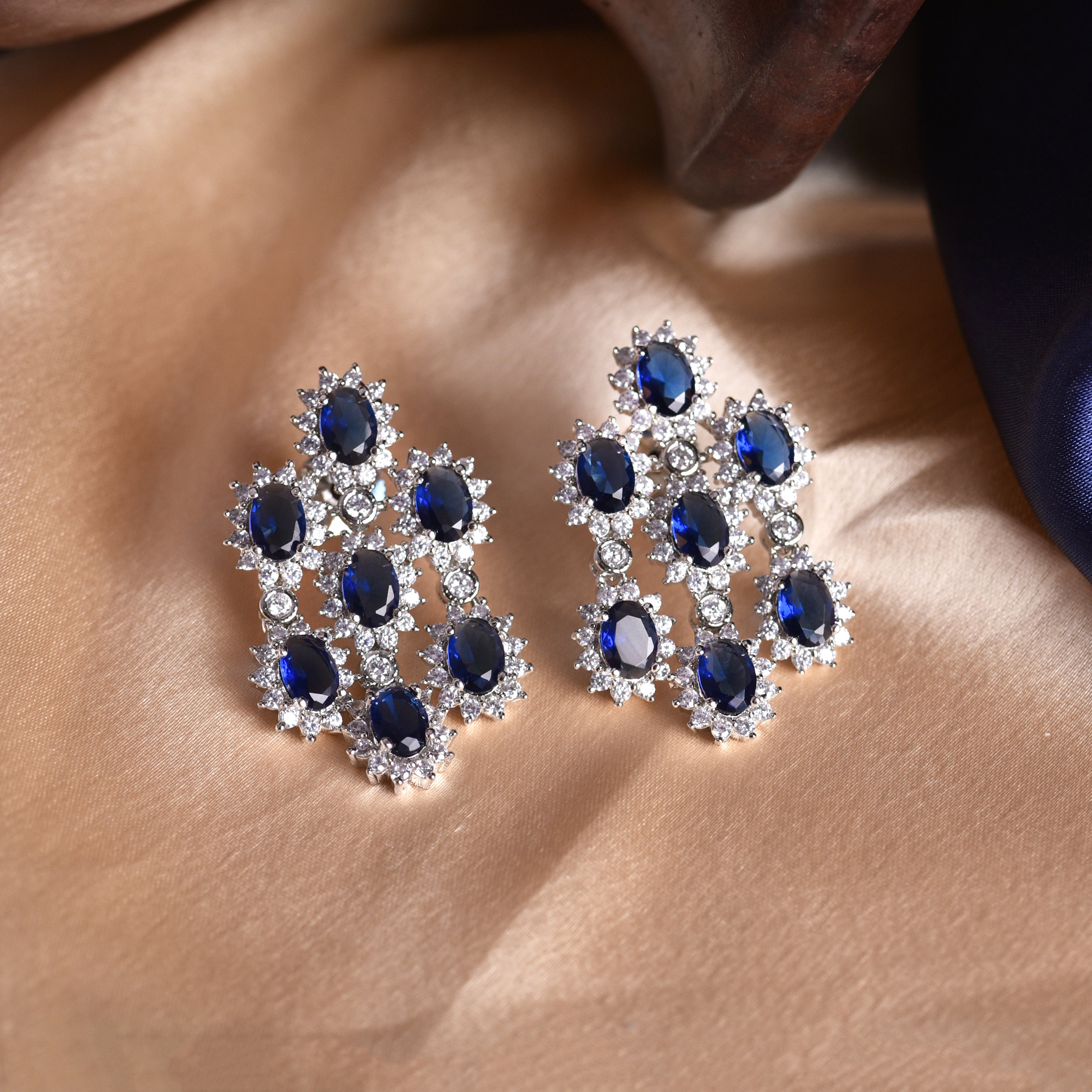 Bobby Diamond & Gemstone Designer Earrings