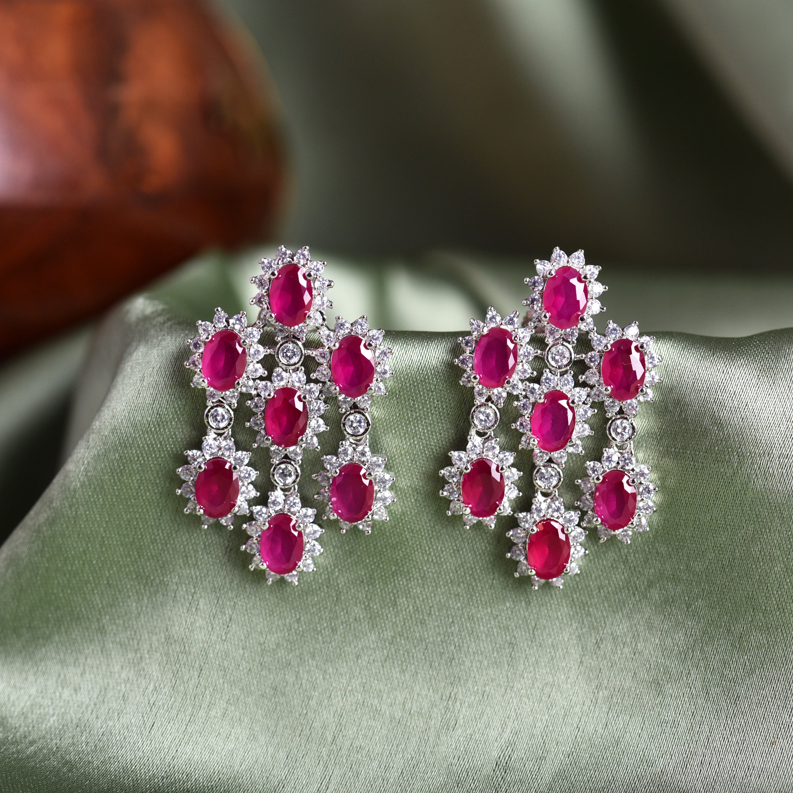 Bobby Diamond & Gemstone Designer Earrings
