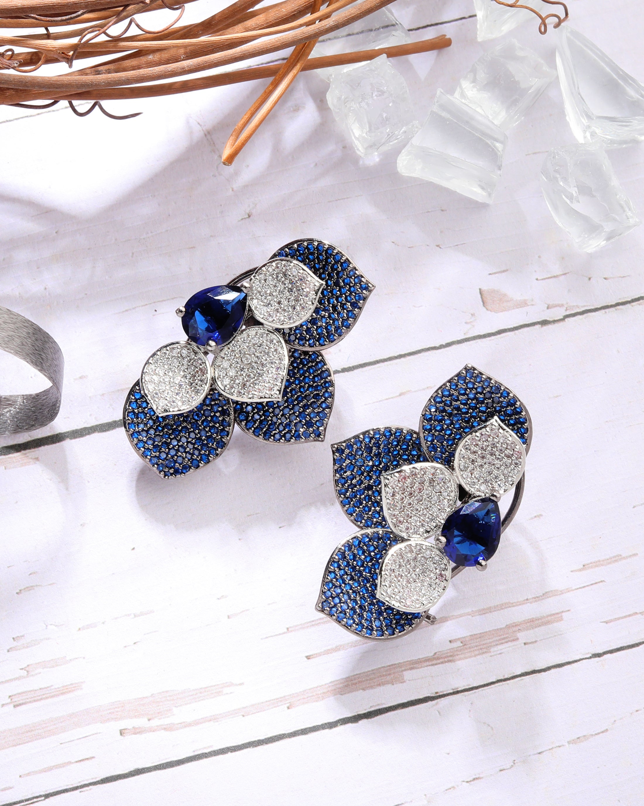 Demi Fleur Contemporary Designer Studs