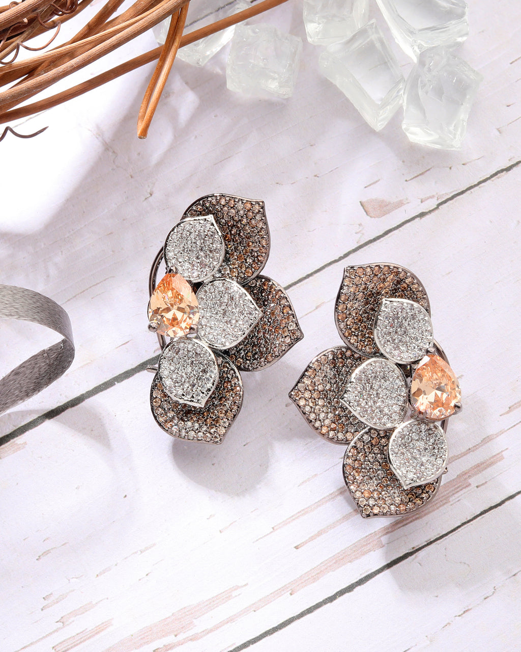 Demi Fleur Contemporary Designer Studs