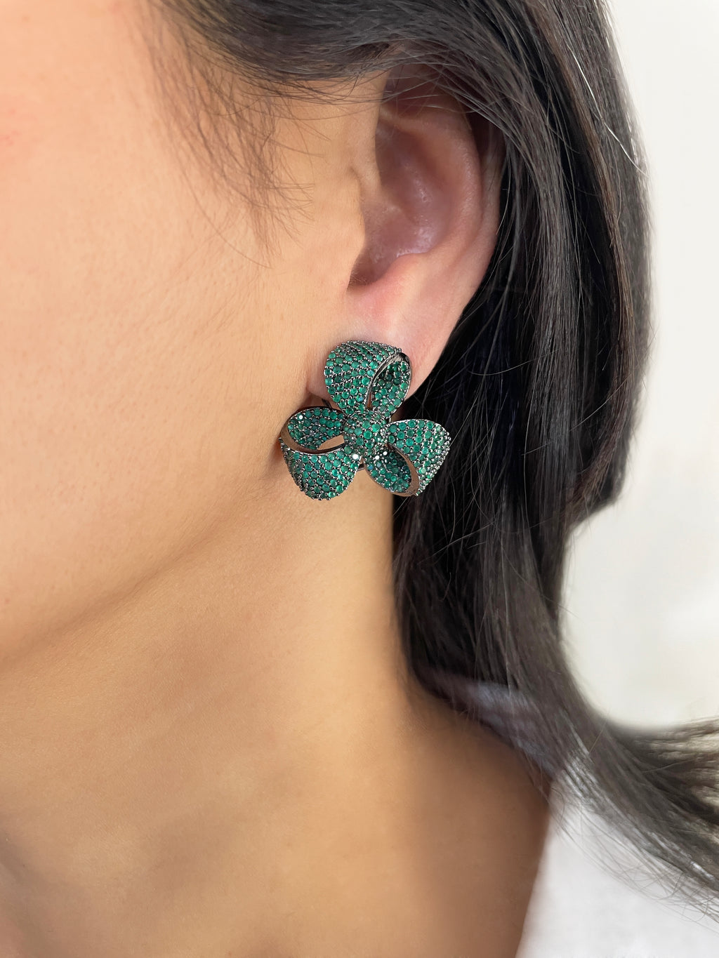 Ribbons Diamond Designer Studs