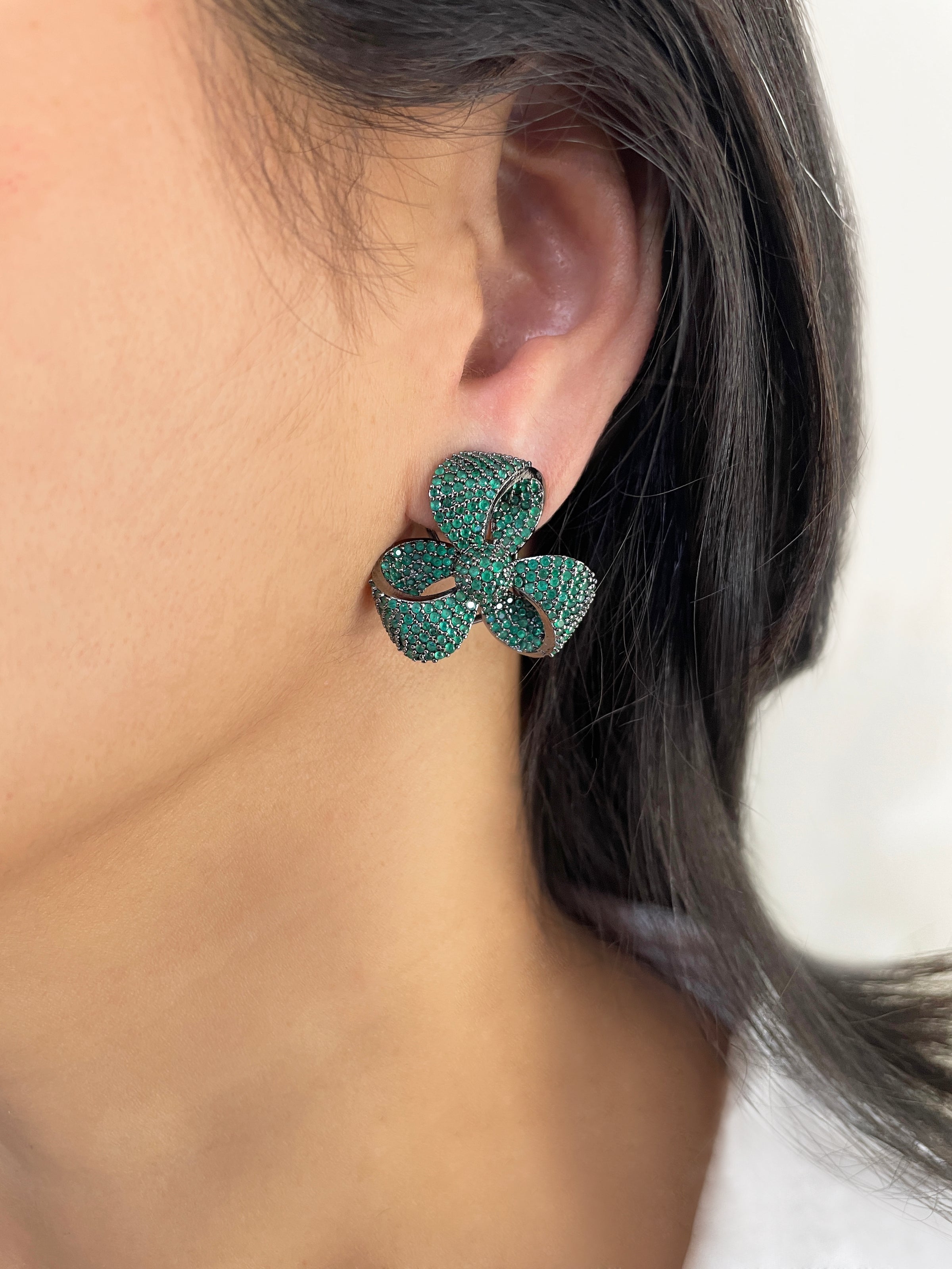 Ribbons Diamond Designer Studs