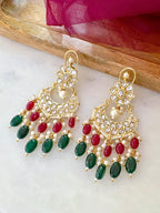 Anaya Polki Designer Earrings