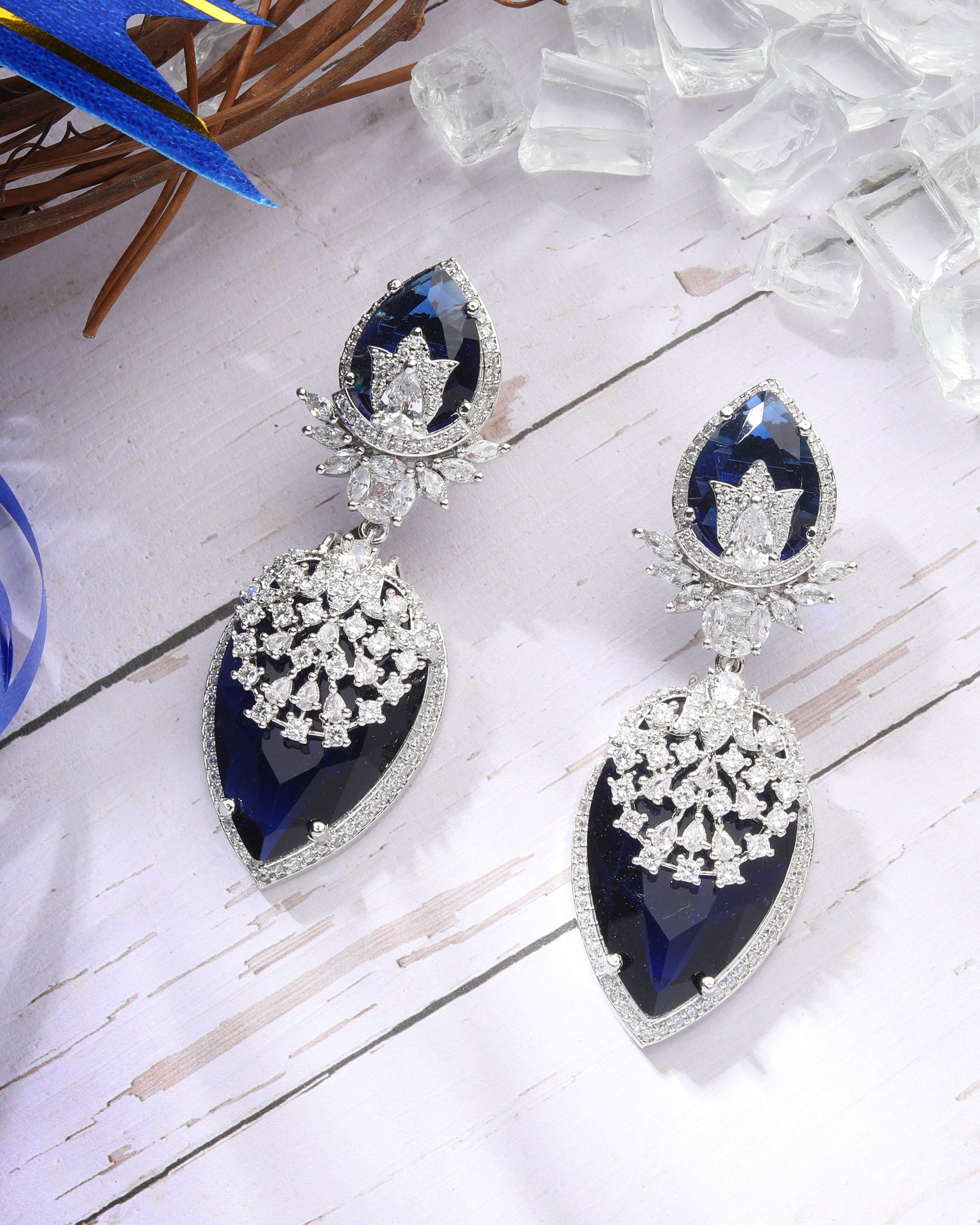 Della Diamond & Gemstone Designer Earrings