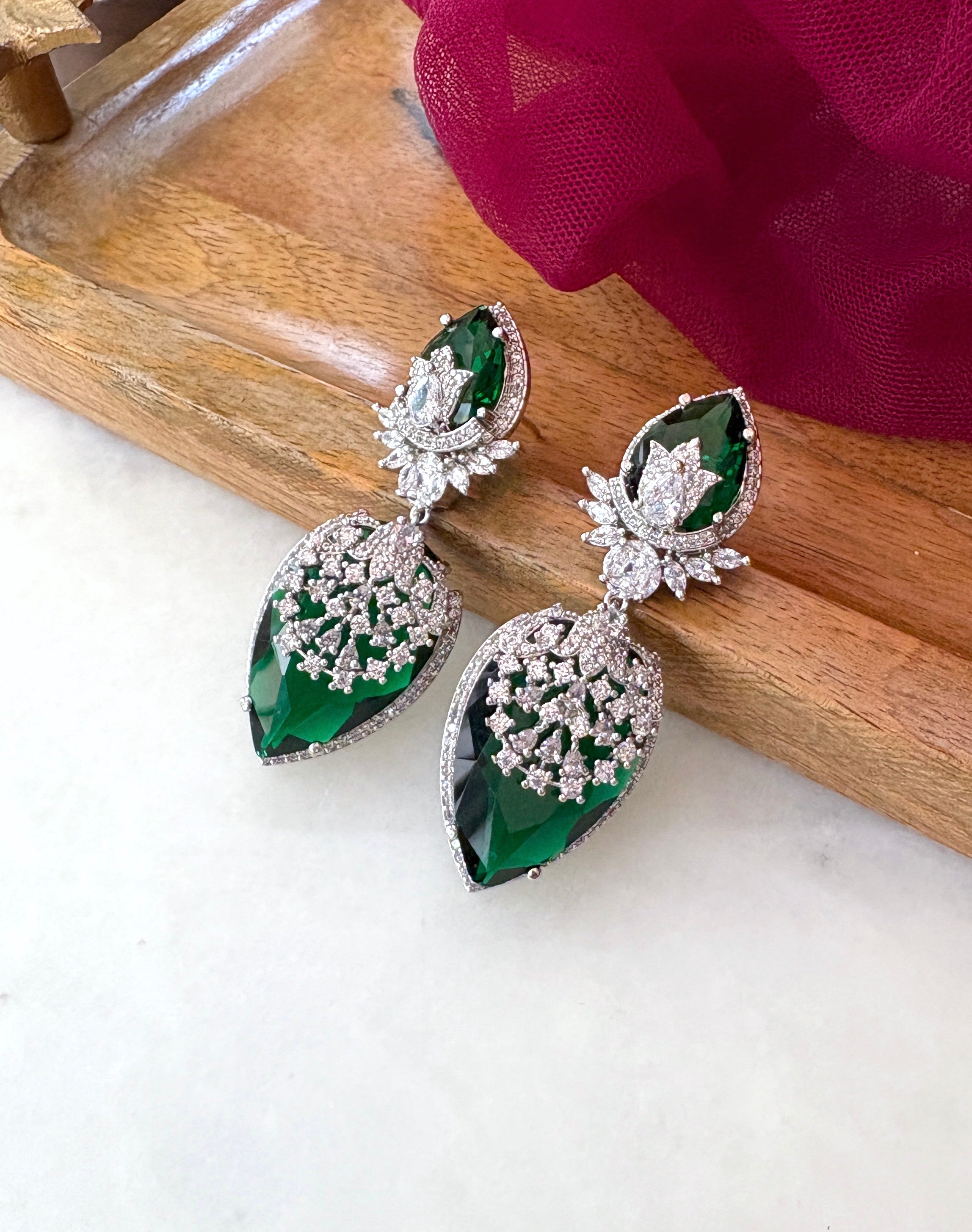 Della Diamond & Gemstone Designer Earrings