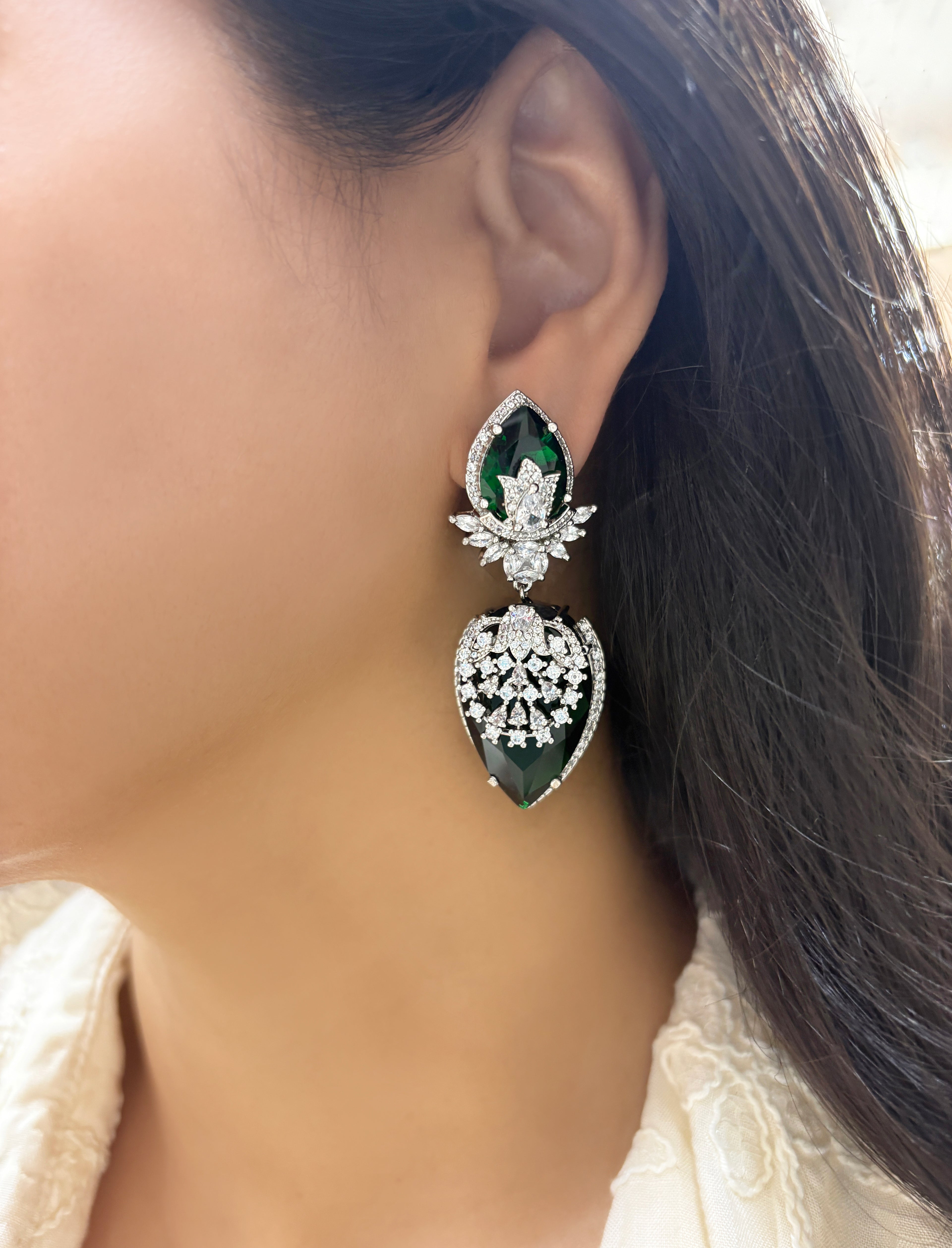 Della Diamond & Gemstone Designer Earrings