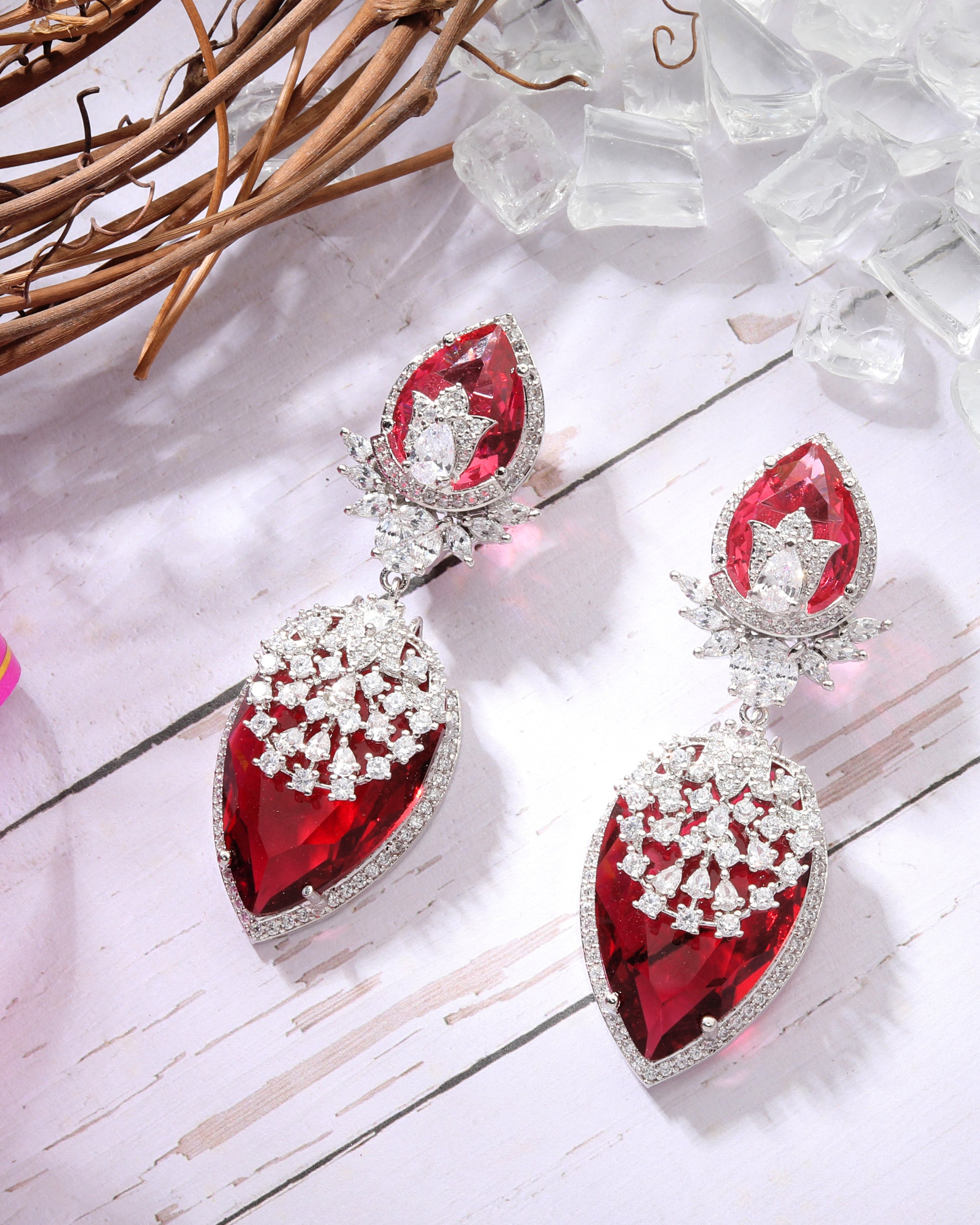 Della Diamond & Gemstone Designer Earrings